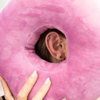 Pink Piercing Aftercare Donut Piercing Pillow The Curated Lobedonut pillowpiercing pillowpillow