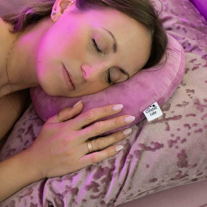 Pink Piercing Aftercare Donut Piercing Pillow The Curated Lobedonut pillowpiercing pillowpillow