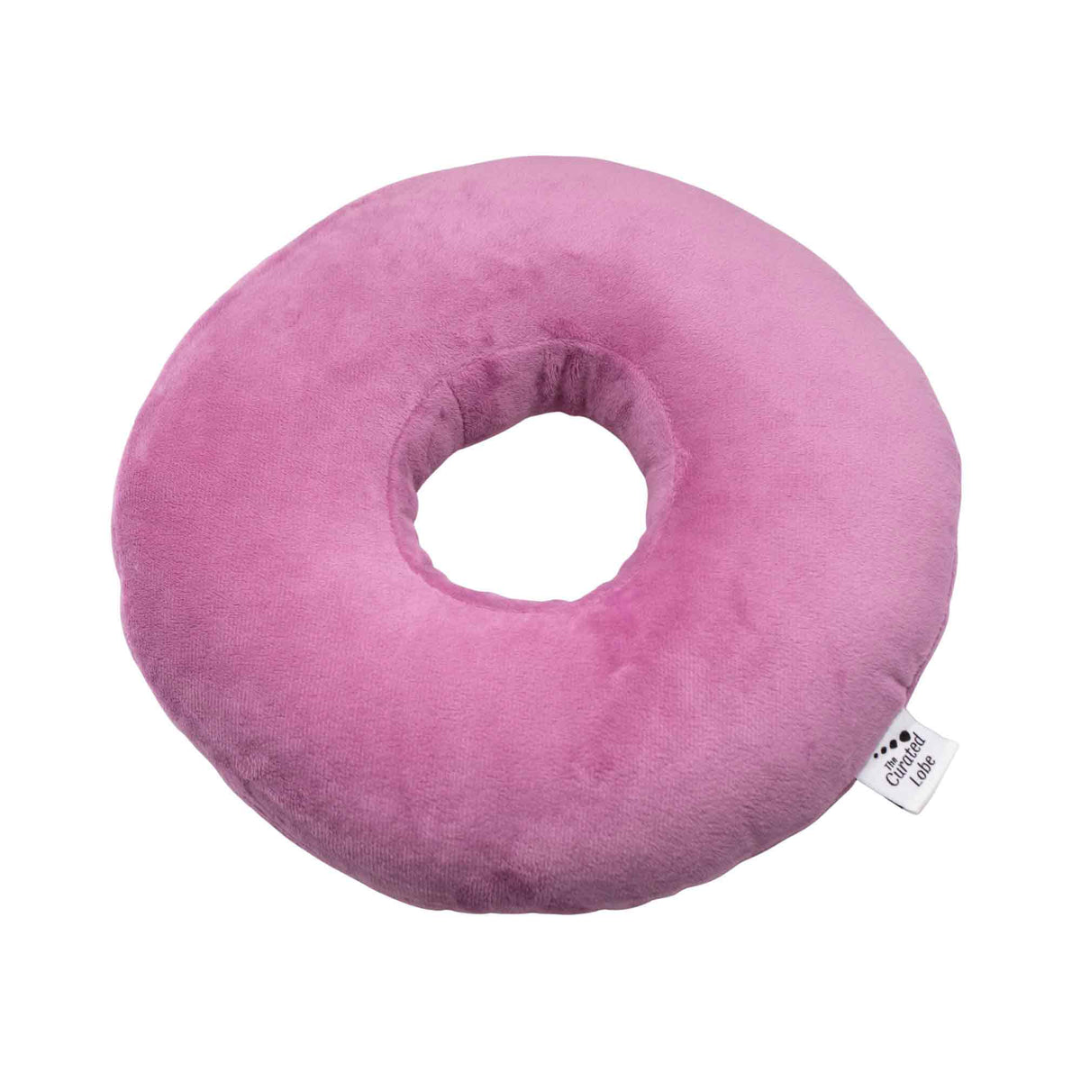 Pink Piercing Aftercare Donut Piercing Pillow The Curated Lobe