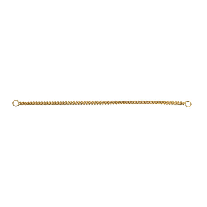 Yellow Gold Chains Connectors & Ear Jackets Franco Chain Connector The Curated Lobecartilagechain ear jacketchain ear jackets