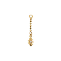 Yellow Gold Charms Gold Charmed Ball Chain Charm The Curated Lobeball chaincharmgold vermeil