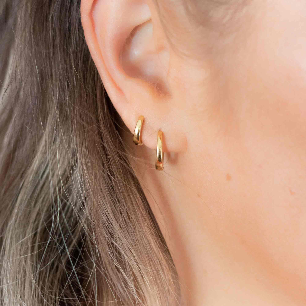 Classic Gold Hoops Set of – The Curated Lobe