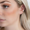 Rose Gold and Silver Witchy Curated Set - Threader Earrings
