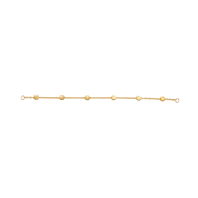 Yellow Gold Chains Connectors & Ear Jackets Long Satellite Disc Chain Connector The Curated Lobecartilagechain ear jacketchain ear jackets