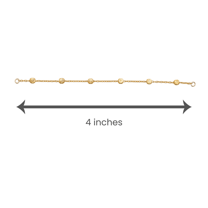 Yellow Gold Chains Connectors & Ear Jackets Long Satellite Disc Chain Connector The Curated Lobecartilagechain ear jacketchain ear jackets