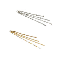 Yellow Gold Charms Quad Chain Tassel Charm The Curated Lobecartilagecharmcharms