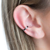 Gunmetal Ear Cuffs - Gunmetal Concave Ear Cuff