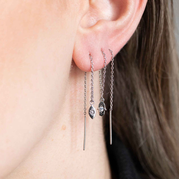 Yellow Gold Charms Threader Earring Charms The Curated Lobeangel wing charmbutterfly charmcharms