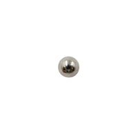 Silver Threadless Tops Threadless Ball Earring Top The Curated Lobeballconchfaux rook