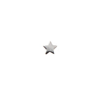 White Gold Studs Tiny Star Earring The Curated Lobe14k gold14k gold topcartilage