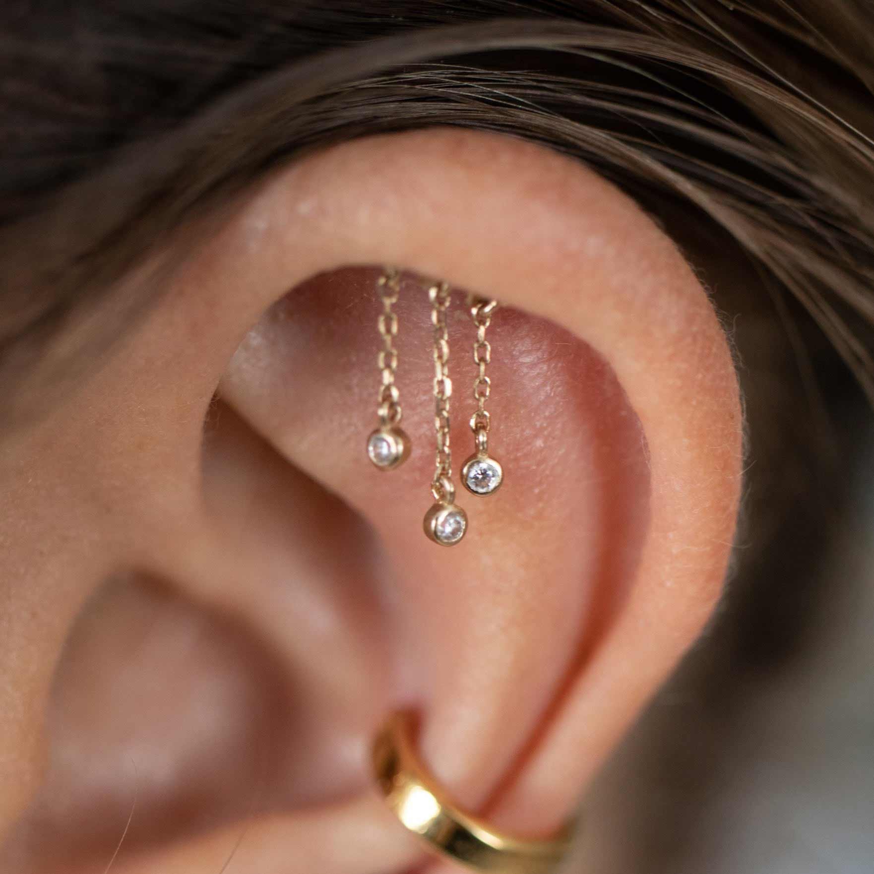 TseanYi Helix Earrings Hoop Gold Ring Cuff Non Piercing Cartilage Earrings  Helix Ear Clip Ear Jewelry for Women and Girls (Gold) price in Saudi Arabia  | Amazon Saudi Arabia | kanbkam